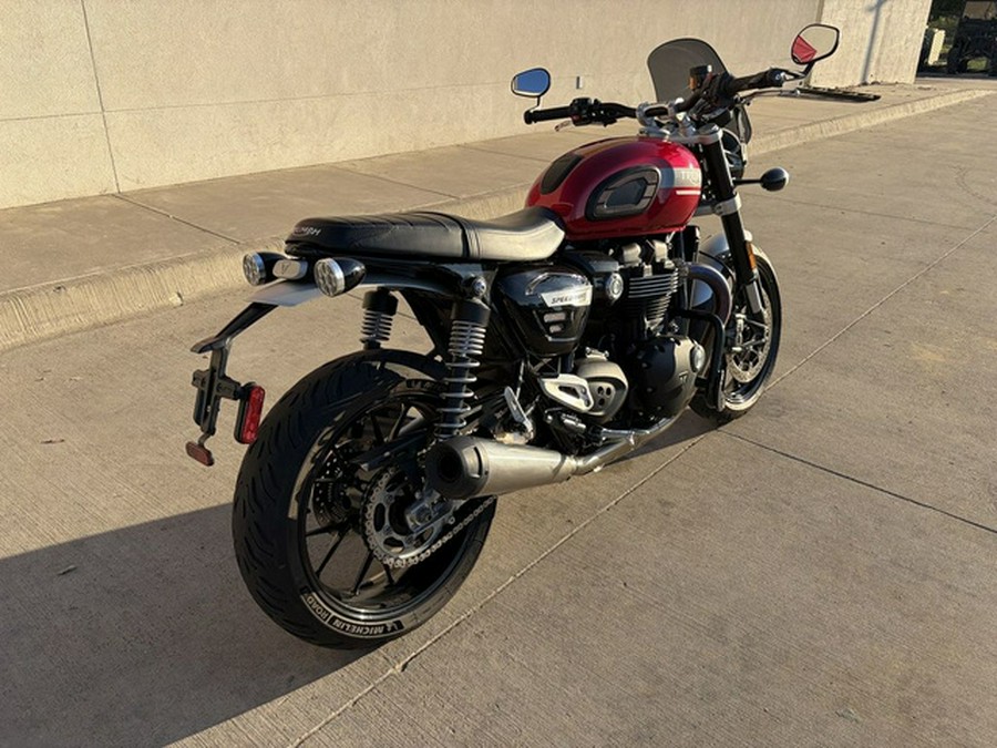 2022 Triumph Speed Twin Red Hopper 1200