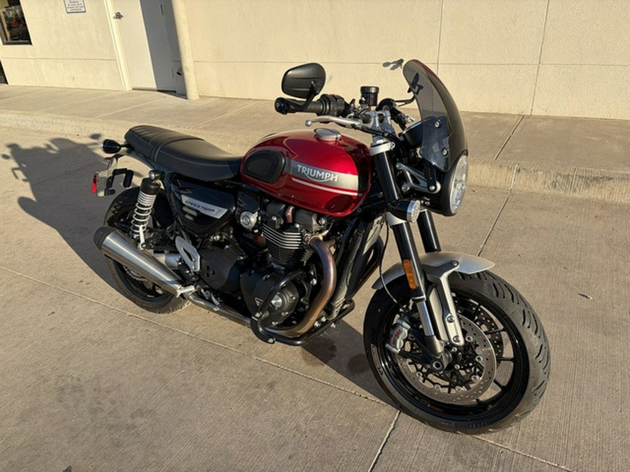 2022 Triumph Speed Twin Red Hopper 1200