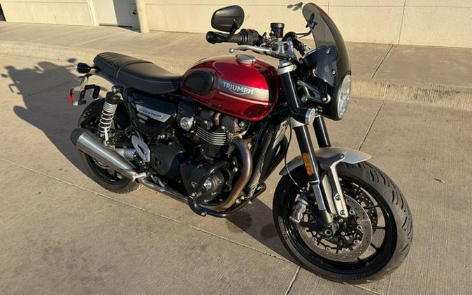 2022 Triumph Speed Twin Red Hopper 1200