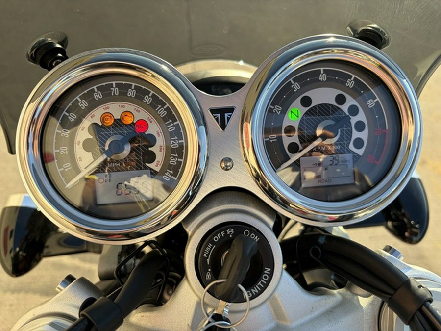 2022 Triumph Speed Twin Red Hopper 1200