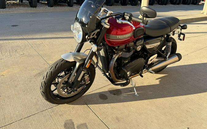 2022 Triumph Speed Twin Red Hopper 1200