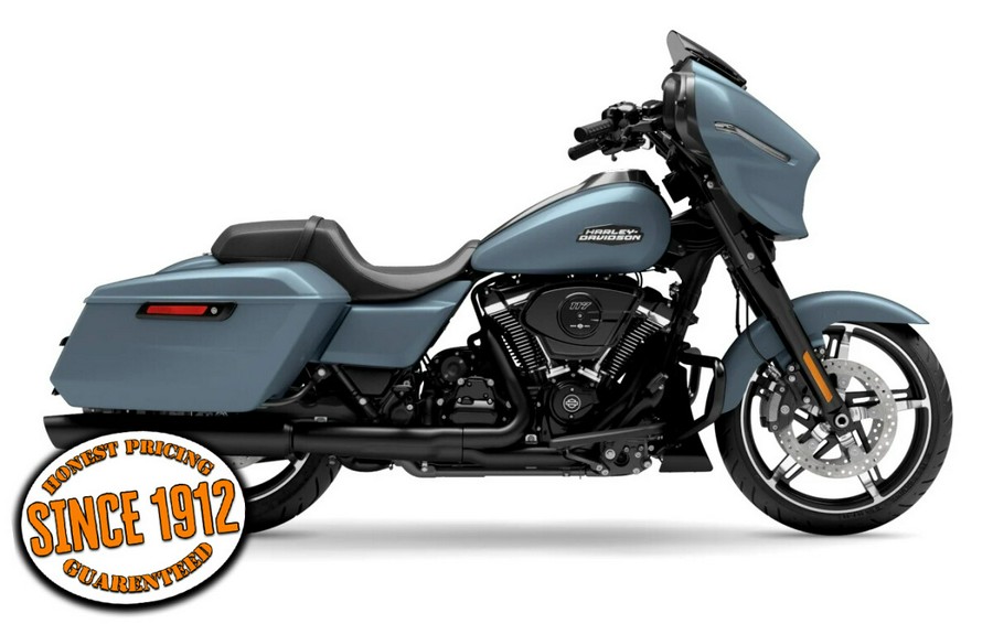 2024 Harley-Davidson Street Glide® Sharkskin Blue - Black Finish