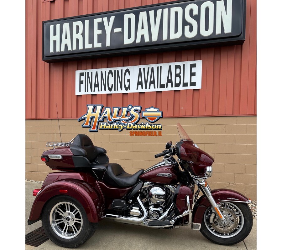 2015 Harley-Davidson Tri Glide Ultra Mysterious Red Sunglo