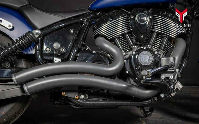 2024 Indian Chief Dark Horse Springfield Blue Smoke
