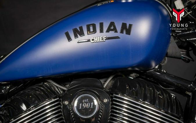 2024 Indian Chief Dark Horse Springfield Blue Smoke