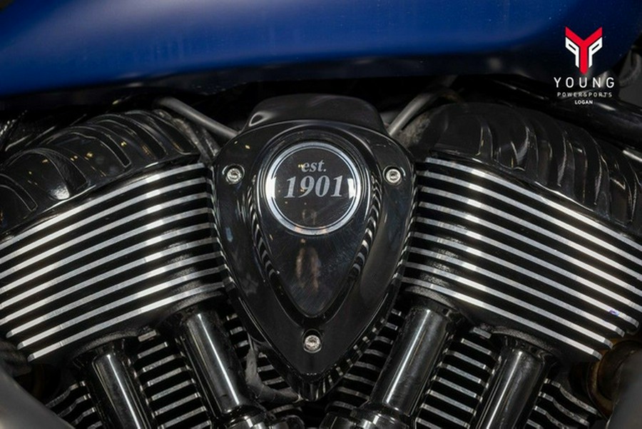 2024 Indian Chief Dark Horse Springfield Blue Smoke