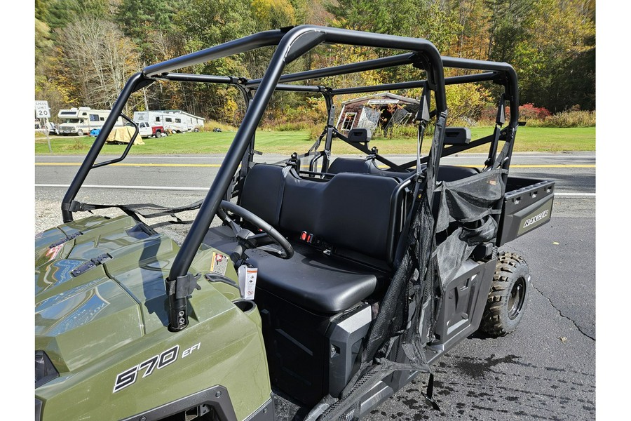 2025 Polaris RANGER CREW 570 FS BASE SAGE GREEN W/ 2 YEAR WARRANTY
