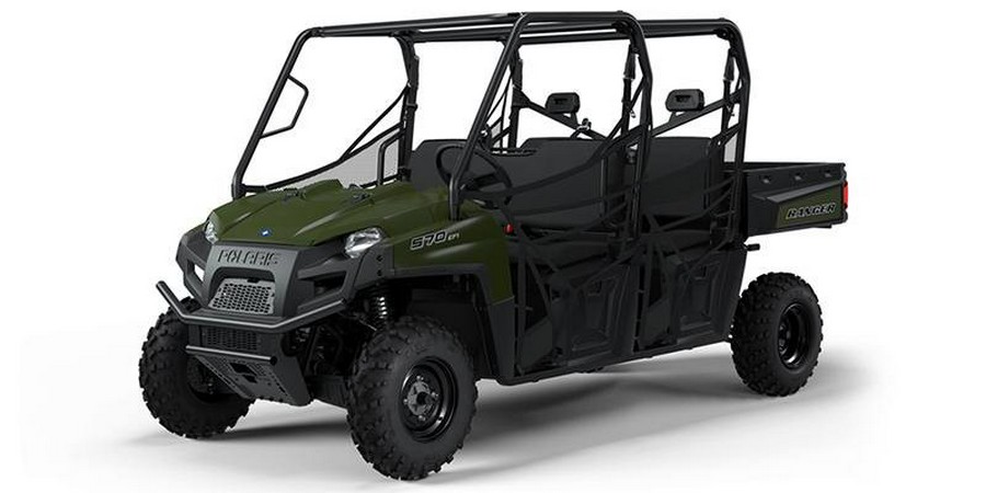 2025 Polaris RANGER CREW 570 FS BASE SAGE GREEN W/ 2 YEAR WARRANTY