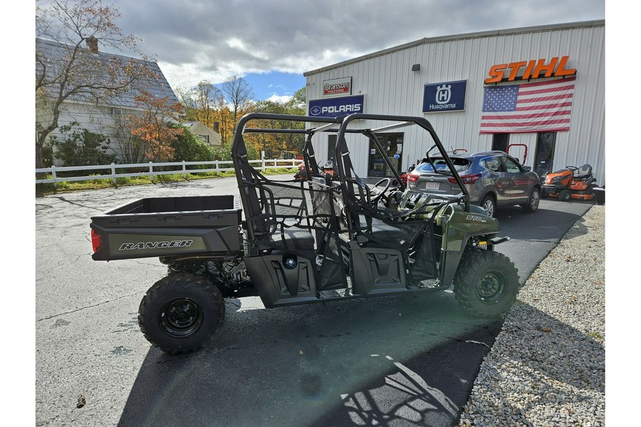 2025 Polaris RANGER CREW 570 FS BASE SAGE GREEN W/ 2 YEAR WARRANTY