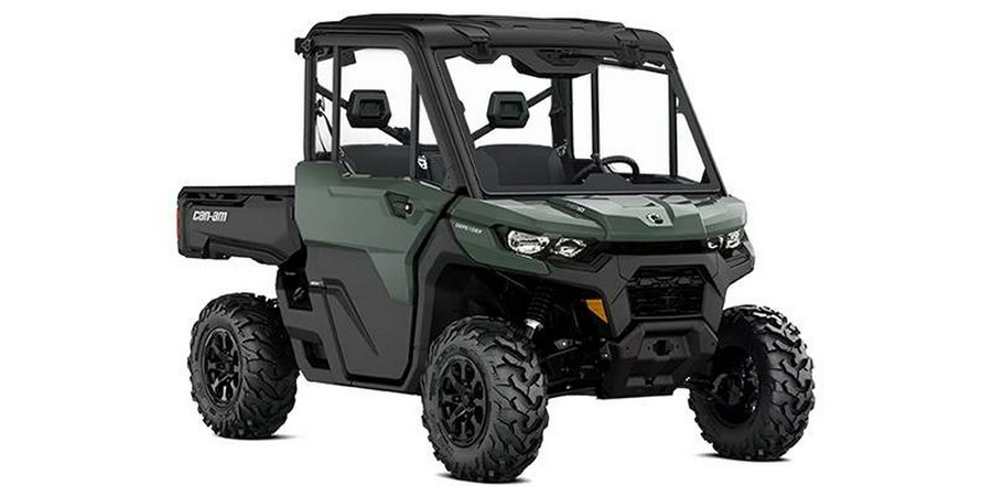 2026 Can-Am 0008UTF00 Defender DPS Cab HVAC HD10 Compass Green