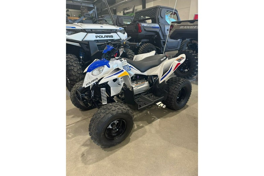 2024 Polaris Industries ATV-24,OTLW 110,WHT/POL BLU