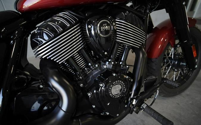 2024 Indian Motorcycle® Chief Bobber Dark Horse® Sunset Red Smoke