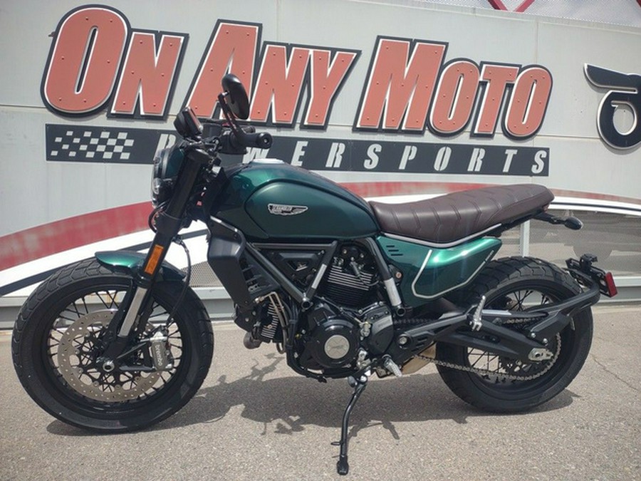 2026 Ducati Scrambler Nightshift Emerald Green