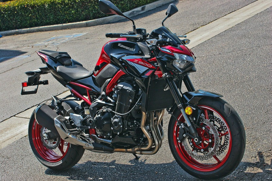 2024 Kawasaki Z900 ABS Candy Persimmon Red/Ebony