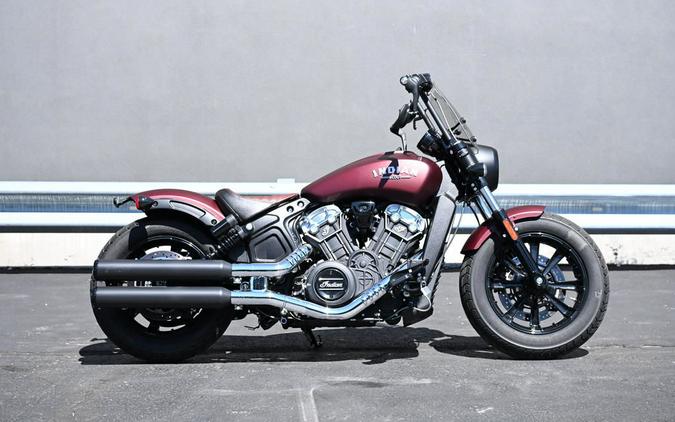 2022 Indian Motorcycle® Scout® Bobber ABS Maroon Metallic Smoke