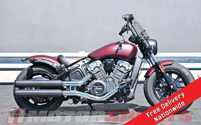 2022 Indian Motorcycle® Scout® Bobber ABS Maroon Metallic Smoke