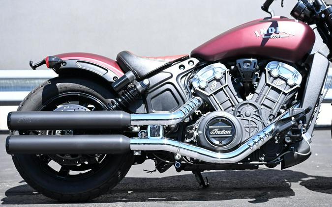 2022 Indian Motorcycle® Scout® Bobber ABS Maroon Metallic Smoke