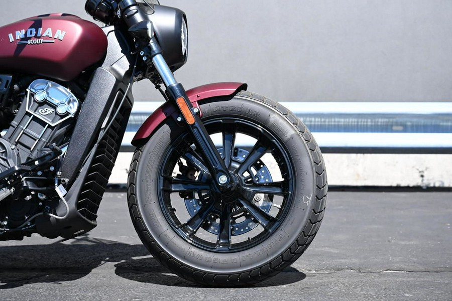 2022 Indian Motorcycle® Scout® Bobber ABS Maroon Metallic Smoke