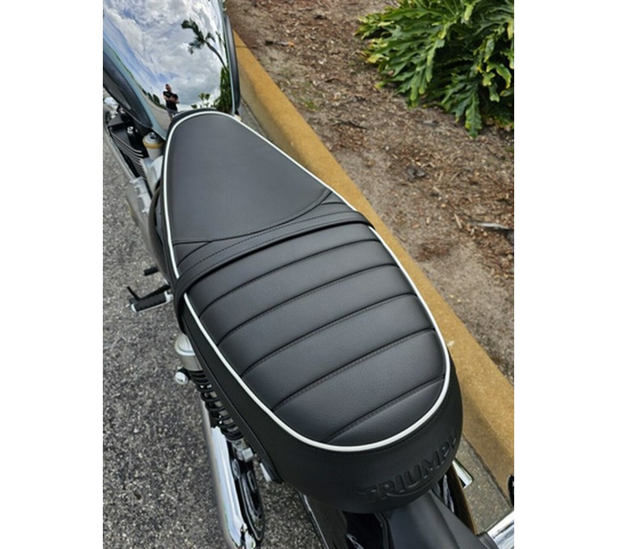 2023 Triumph Bonneville T120 Chrome Edition Meriden Blue