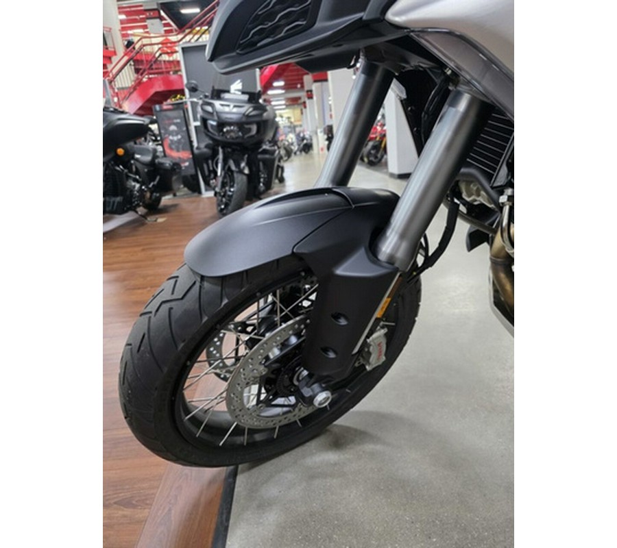 2025 Ducati Multistrada V4 Rally Brushed Aluminium & Matt Blac