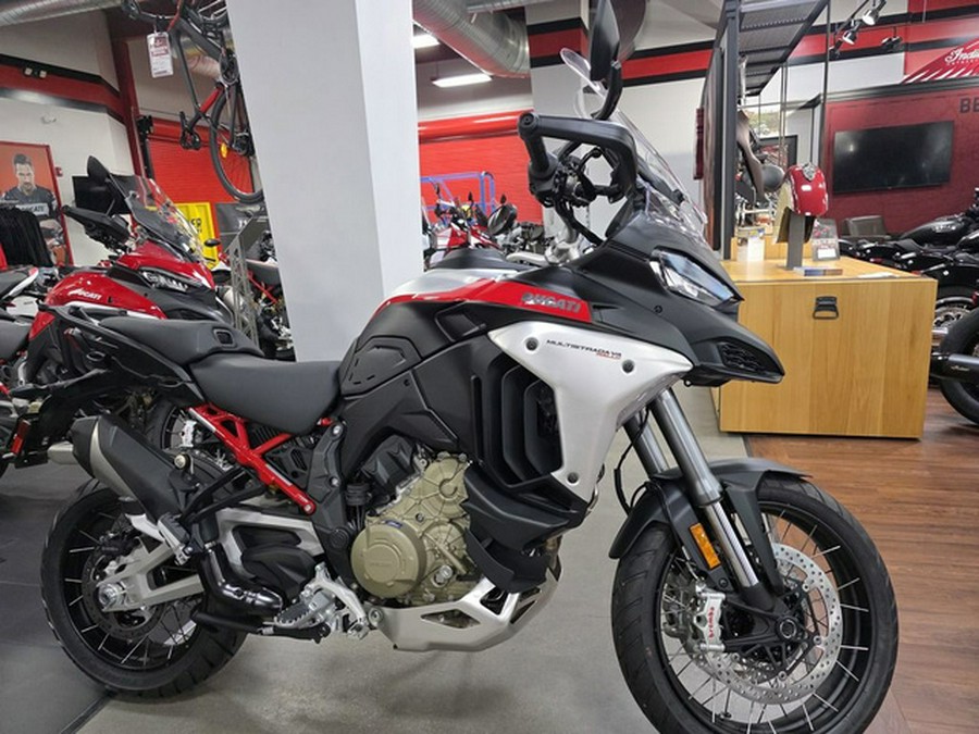 2025 Ducati Multistrada V4 Rally Brushed Aluminium & Matt Blac