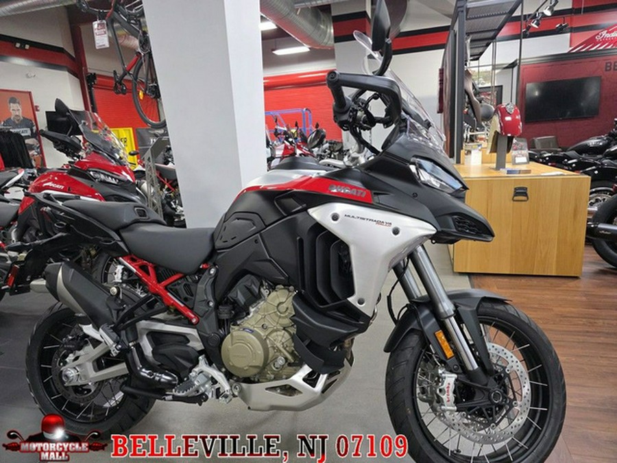 2025 Ducati Multistrada V4 Rally Brushed Aluminium & Matt Blac