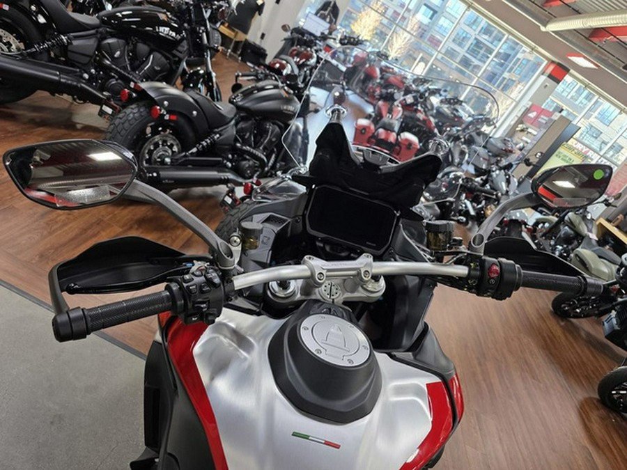2025 Ducati Multistrada V4 Rally Brushed Aluminium & Matt Blac