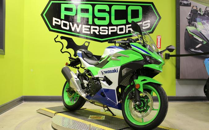 2024 Kawasaki NINJA 500 SE 40TH ANNIVERSARY ABS / EX500JRFBN