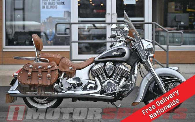 2016 Indian Motorcycle® Chief® Vintage Star Silver and Thunder Black
