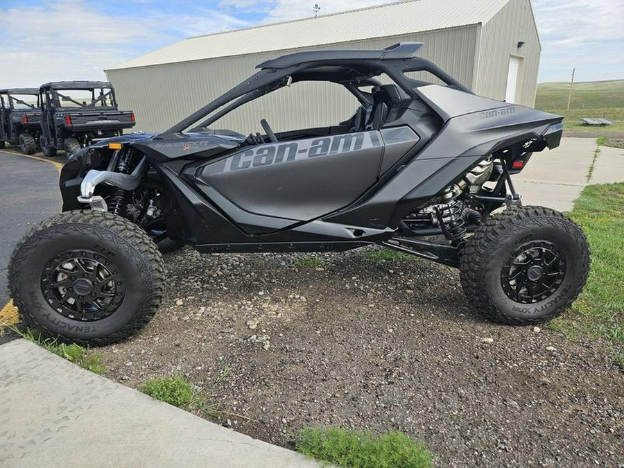 2024 Can-Am® Maverick R X RS with Smart-Shox Triple Black