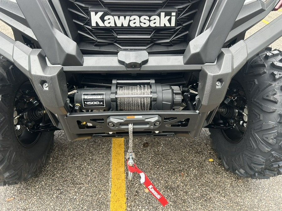 2027 Kawasaki Ridge Crew Platinum Ranch HVAC Metallic Deep Red/Ebony - K10130