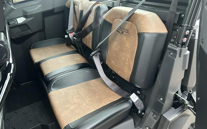 2027 Kawasaki Ridge Crew Platinum Ranch HVAC Metallic Deep Red/Ebony - K10130