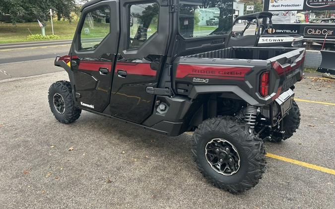 2027 Kawasaki Ridge Crew Platinum Ranch HVAC Metallic Deep Red/Ebony - K10130