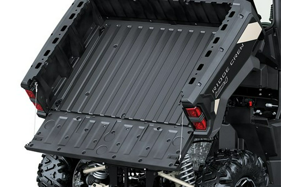 2027 Kawasaki Ridge Crew Platinum Ranch HVAC Metallic Deep Red/Ebony - K10130