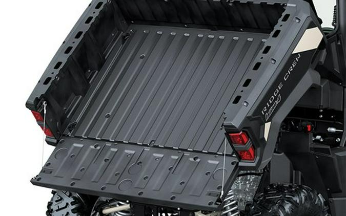2027 Kawasaki Ridge Crew Platinum Ranch HVAC Metallic Deep Red/Ebony - K10130