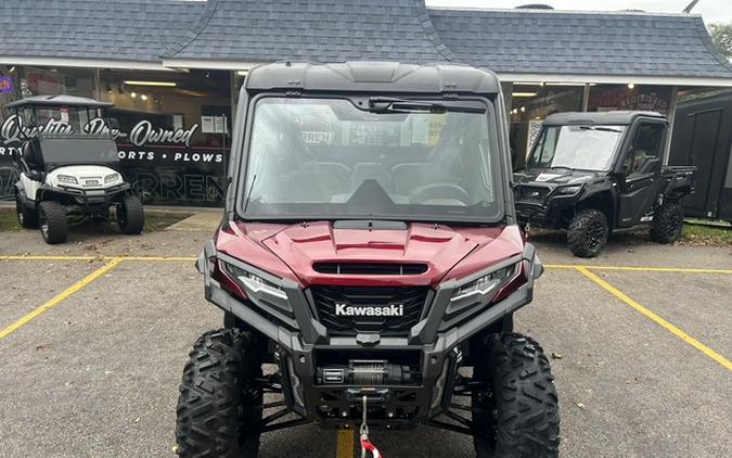 2027 Kawasaki Ridge Crew Platinum Ranch HVAC Metallic Deep Red/Ebony - K10130