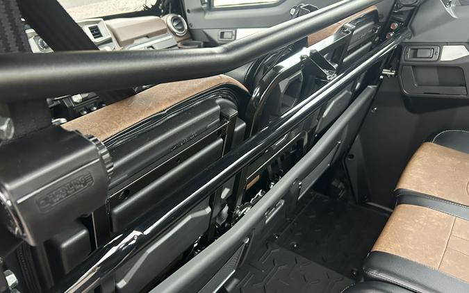 2027 Kawasaki Ridge Crew Platinum Ranch HVAC Metallic Deep Red/Ebony - K10130
