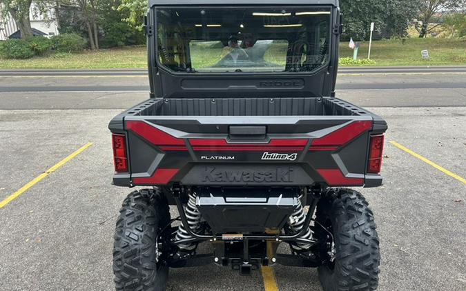 2027 Kawasaki Ridge Crew Platinum Ranch HVAC Metallic Deep Red/Ebony - K10130