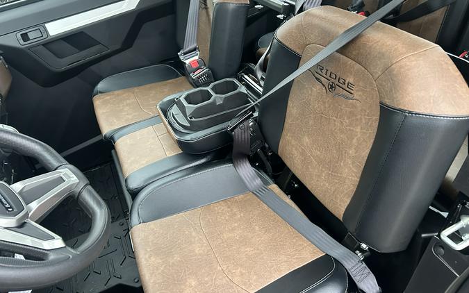 2027 Kawasaki Ridge Crew Platinum Ranch HVAC Metallic Deep Red/Ebony - K10130