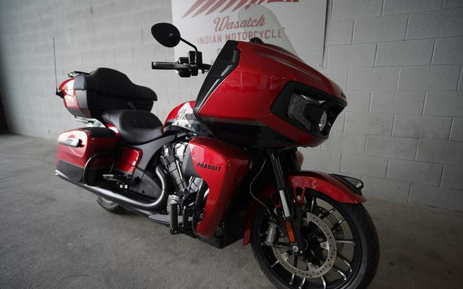 2024 Indian Motorcycle® Pursuit® Limited® with PowerBand Audio Package Sunset Red Metallic