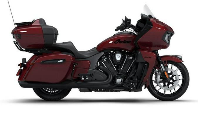 2026 Indian Motorcycle® Pursuit® Dark Horse® 112 w/ PowerBand Audio Maroon Metallic