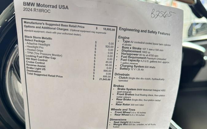 2024 BMW R 18 Roctane
