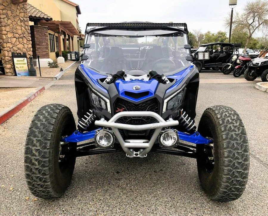 2020 Can-Am® Maverick™ X3 MAX X™ rs Turbo RR Hyper Silver, Intense Blue & Manta Green