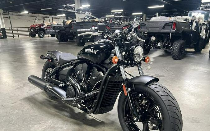 2026 Indian Motorcycle® Scout® Sixty Bobber Black Metallic