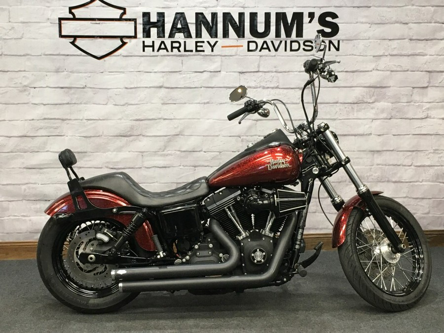 2013 Harley-Davidson Street Bob Hard Candy Custom™ Hot Rod Red Flake FXDB