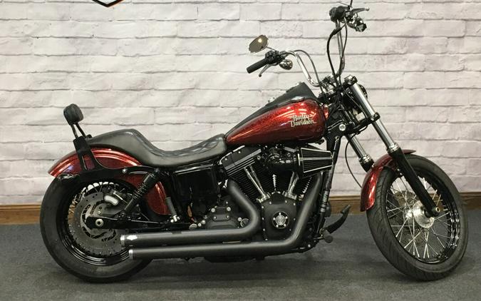 2013 Harley-Davidson Street Bob Hard Candy Custom™ Hot Rod Red Flake FXDB