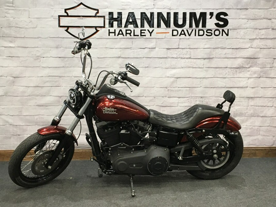 2013 Harley-Davidson Street Bob Hard Candy Custom™ Hot Rod Red Flake FXDB