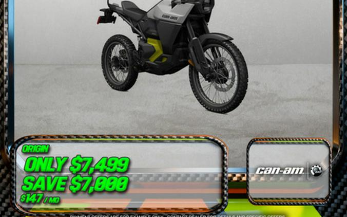 2025 Can-Am Origin White