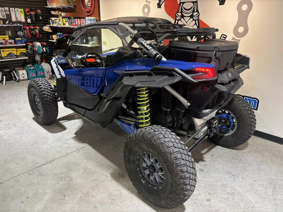 2020 Can-Am® Maverick™ X3 X™ rs Turbo RR Hyper Silver, Intense Blue & Manta Green