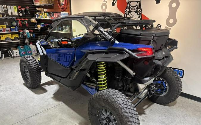 2020 Can-Am® Maverick™ X3 X™ rs Turbo RR Hyper Silver, Intense Blue & Manta Green